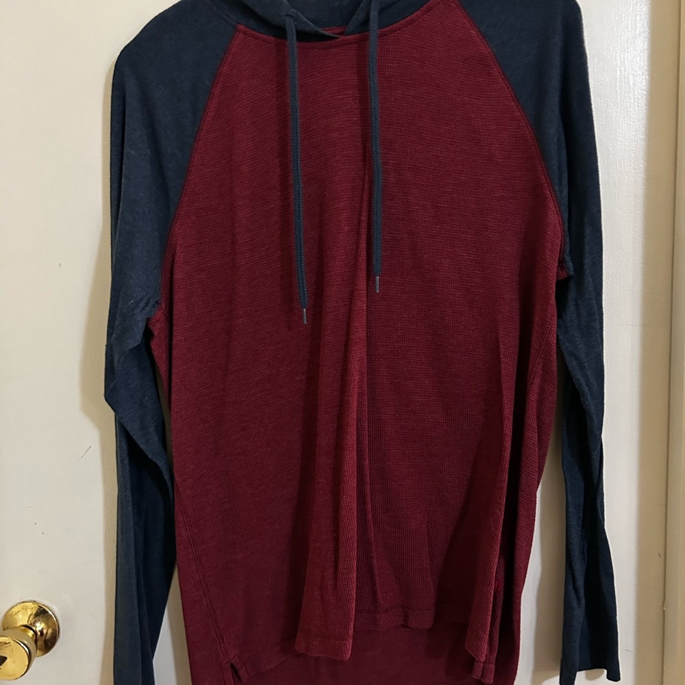 Levi's Red and Navy Hoodie